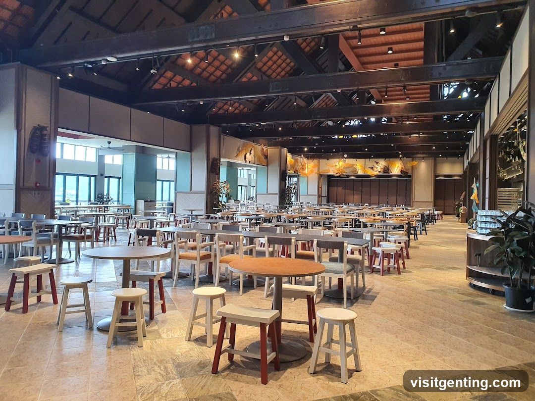 Interior dining area