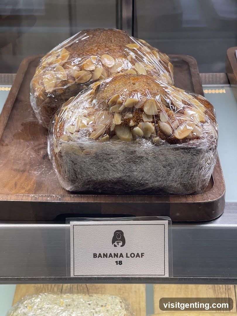 Banana Loaf Display