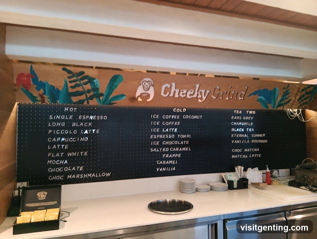 Cheeky Grind Menu Board