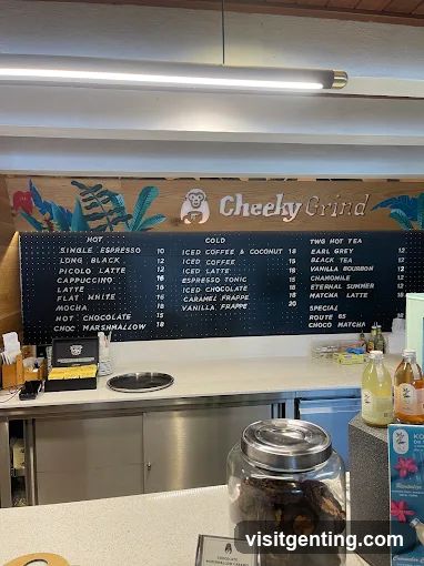 Cheeky Grind Menu Board