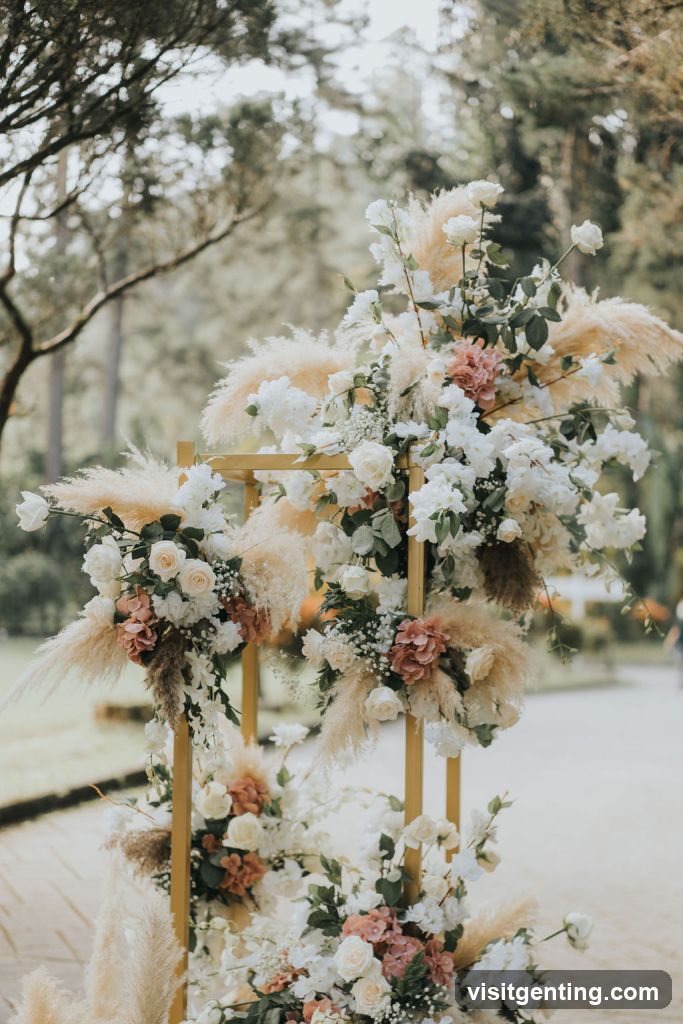 Floral Wedding Arch