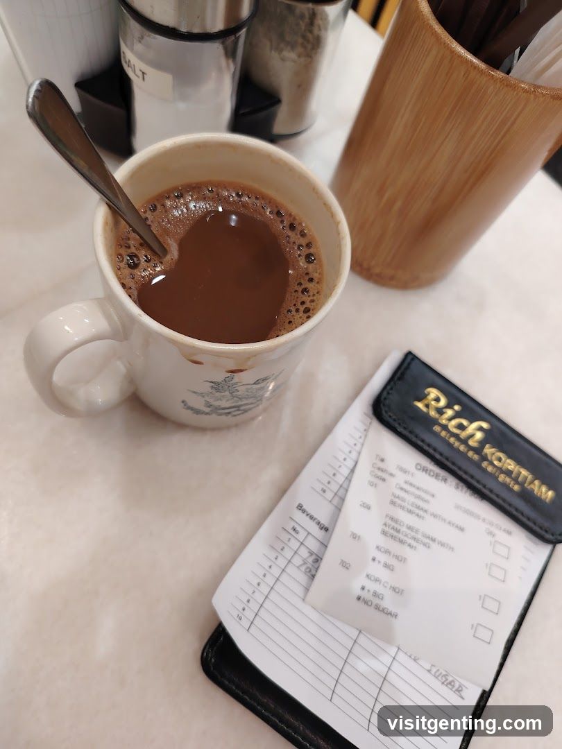 Rich Kopitam Coffee Shop Interior