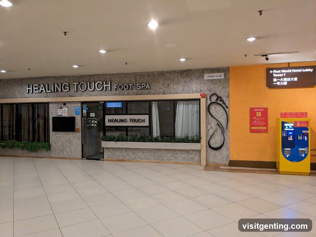 Healing Touch Foot Spa Entrance