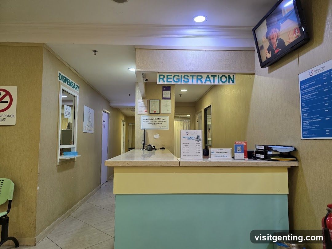 Hospital Registration Area
