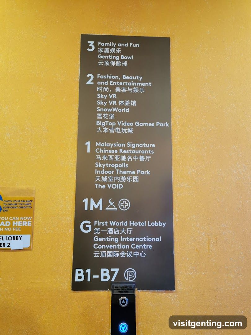 Elevator Direction Sign
