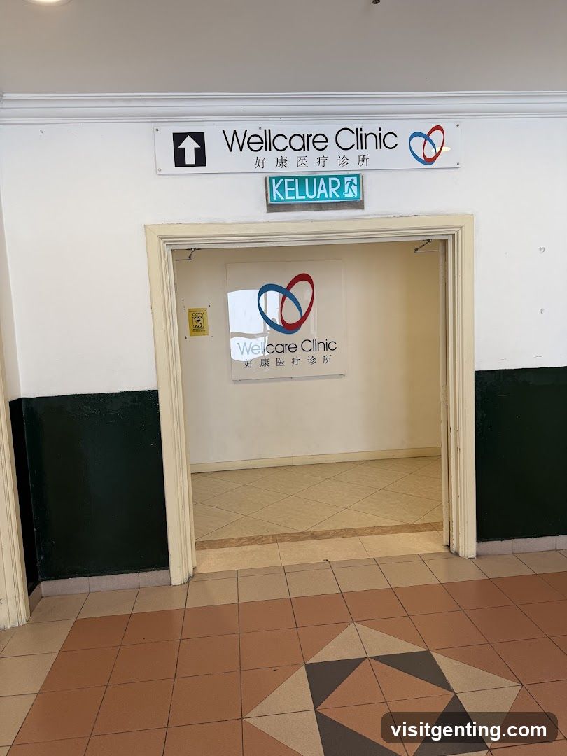 Wellcare Clinic Entrance