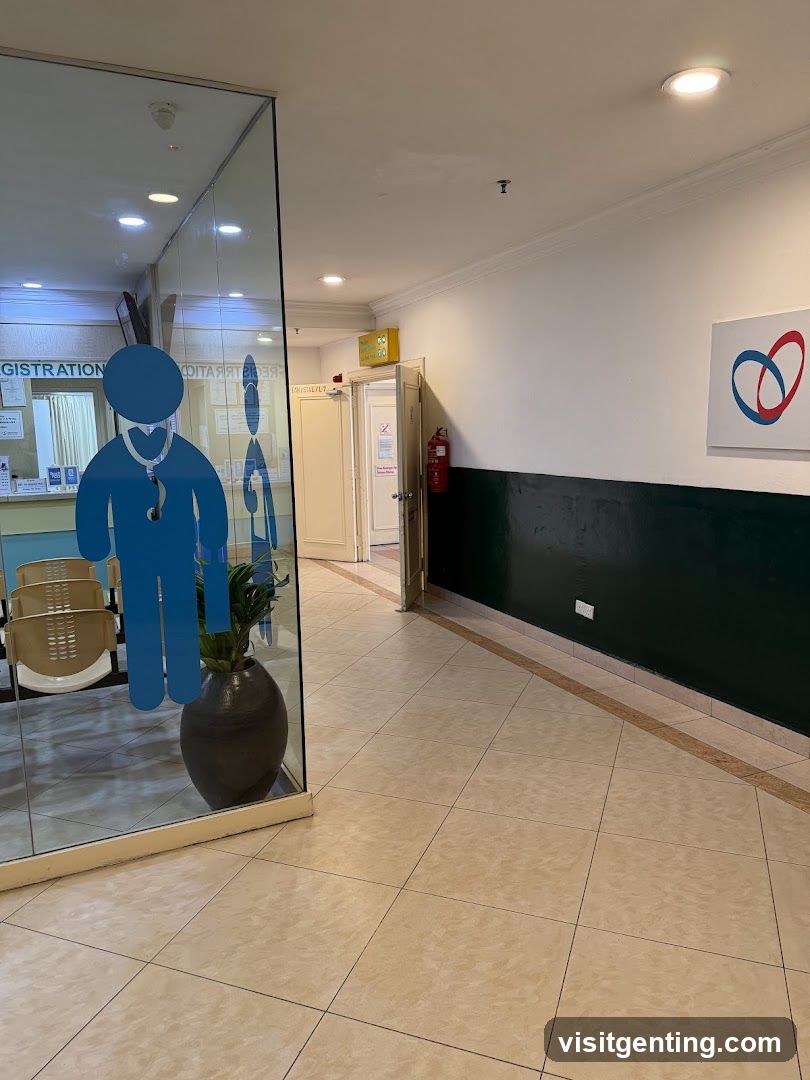 Hospital Interior Corridor