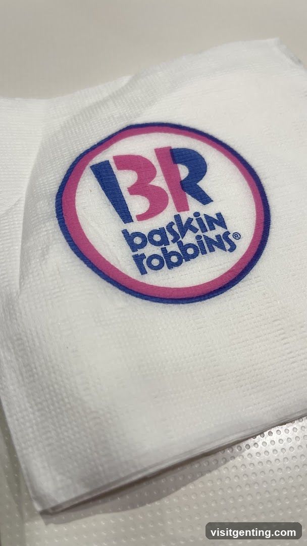 Baskin Robbins Napkin