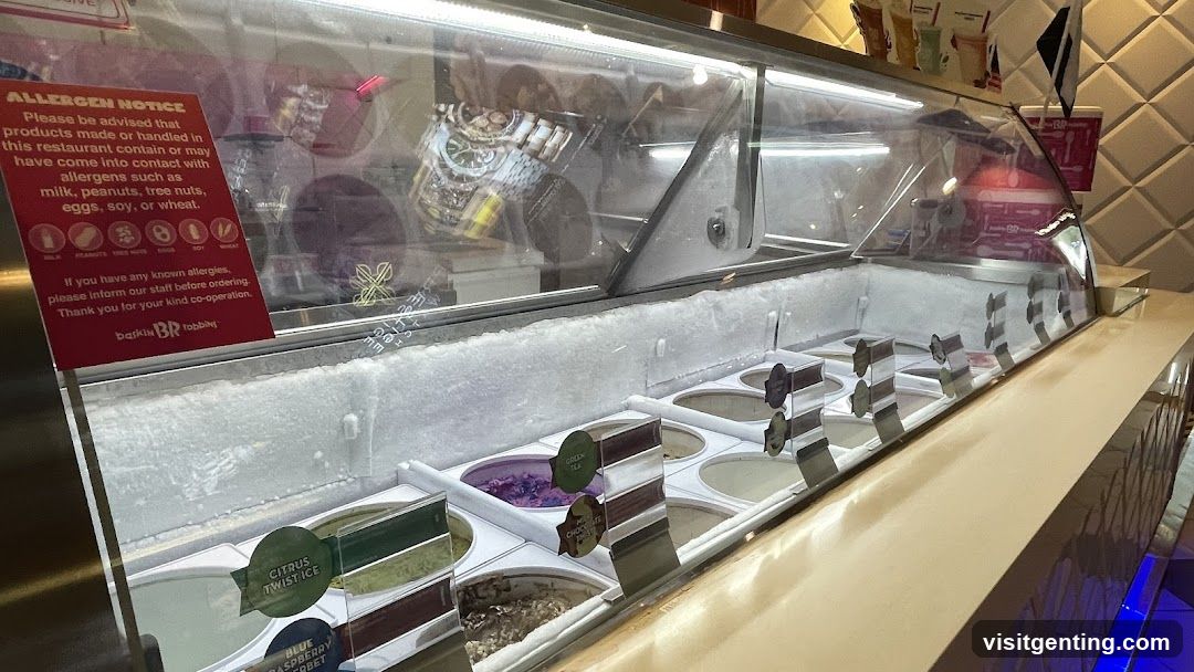 Ice Cream Display Counter