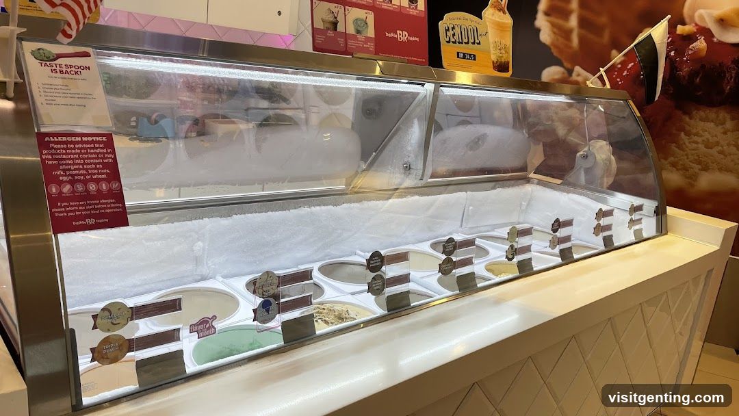 Ice Cream Display Counter