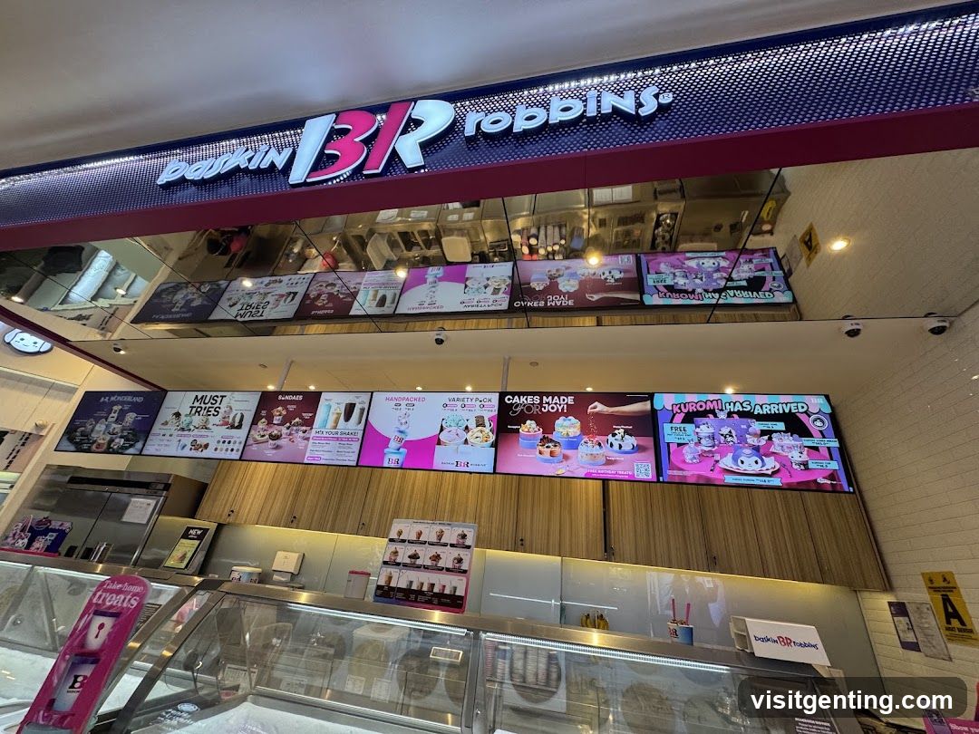 Baskin Robbins Store Interior