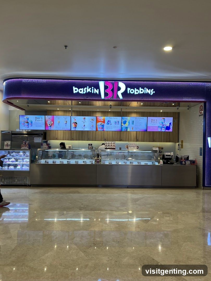 Baskin Robbins Storefront