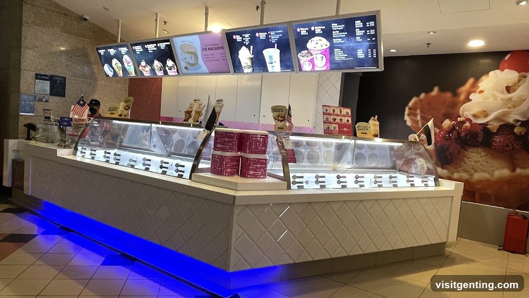 Ice Cream Shop Interior