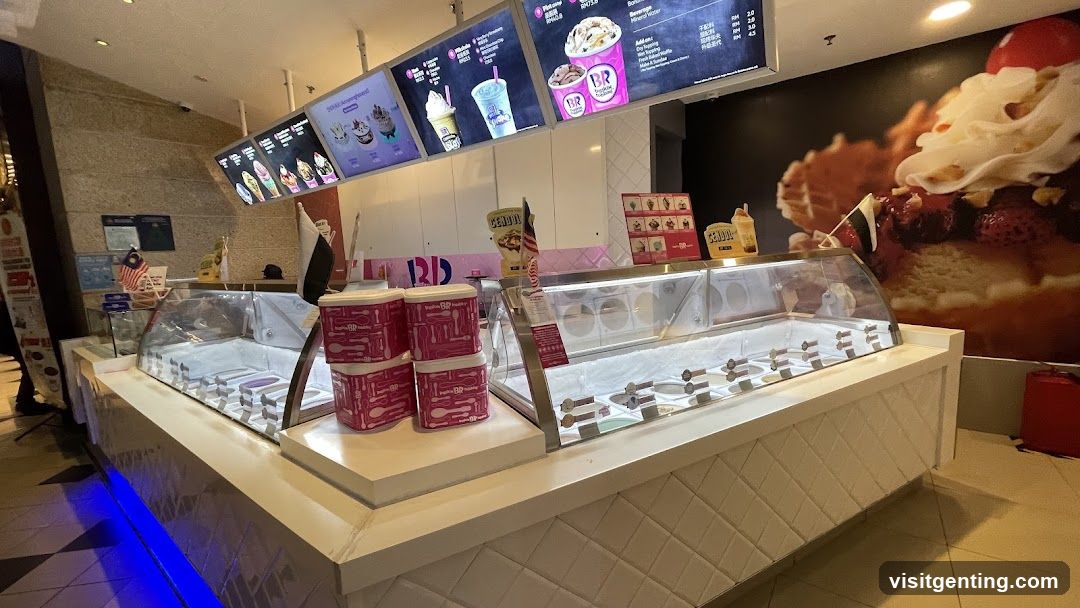 Dairy Queen Ice Cream Shop Interior