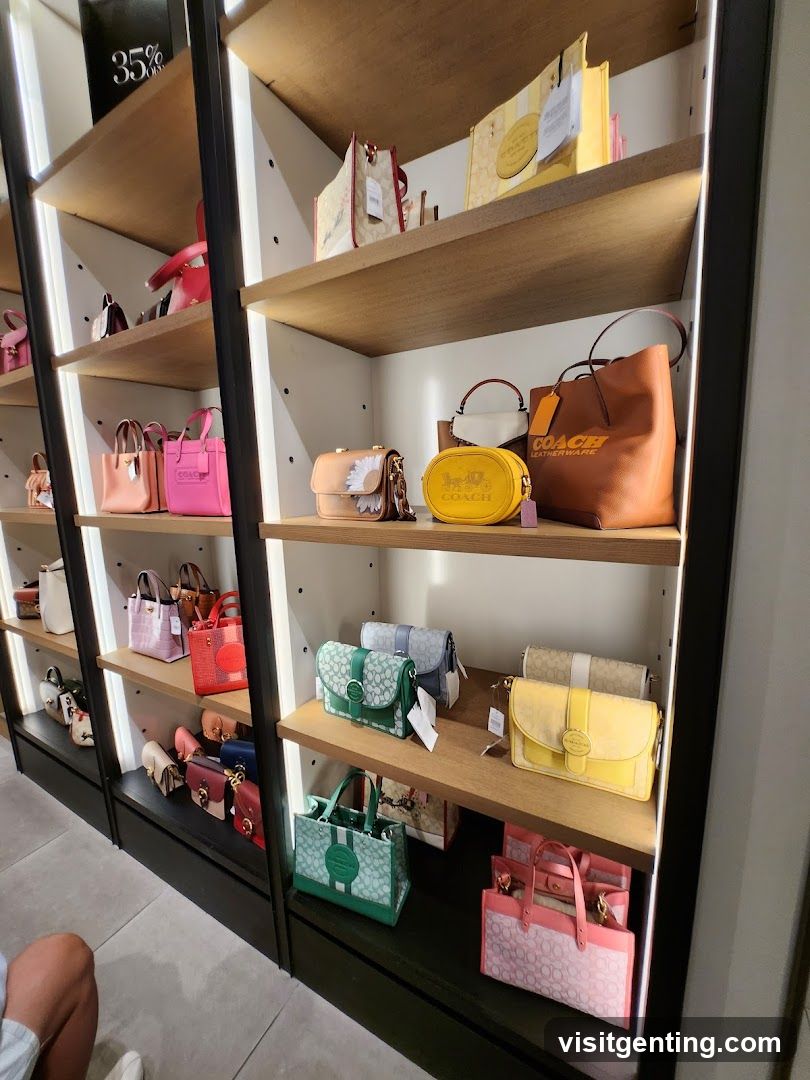 Coach Bag Display