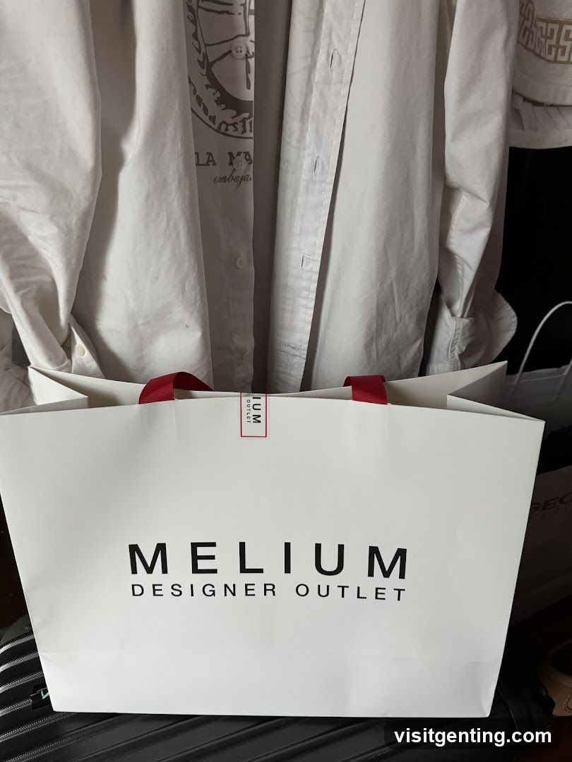Melium Designer Outlet Shopping Bag
