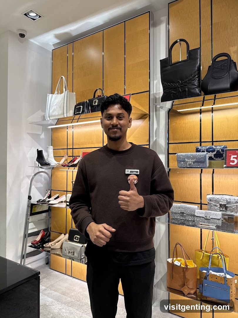 Store Interior Employee Photo