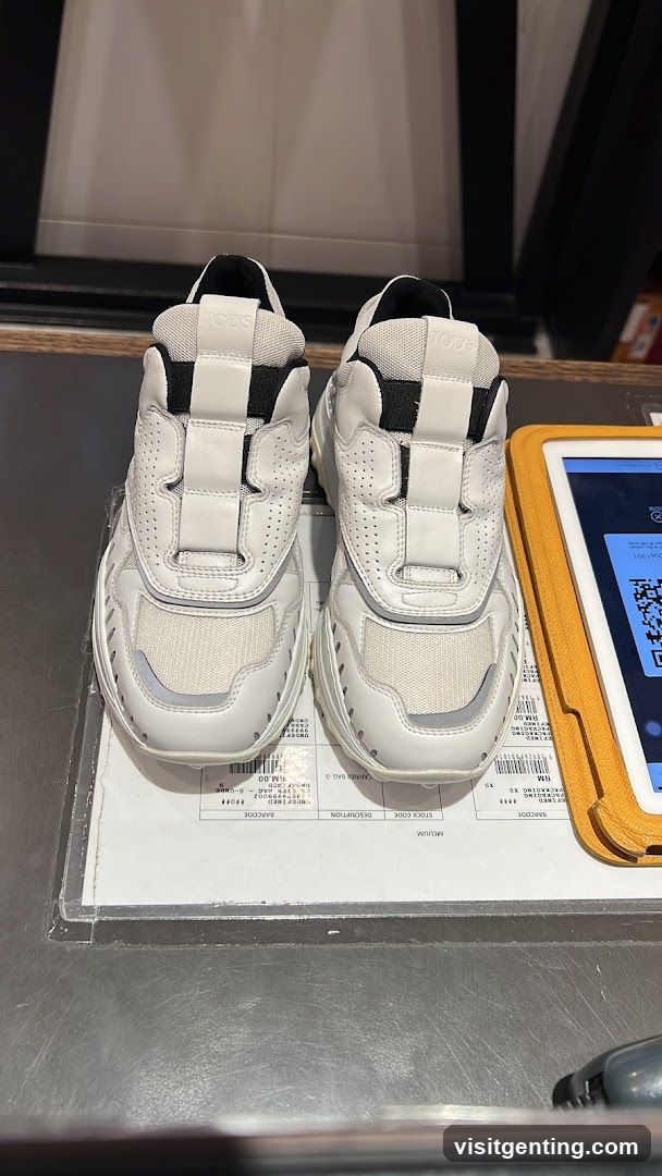 TODS Sneakers Display