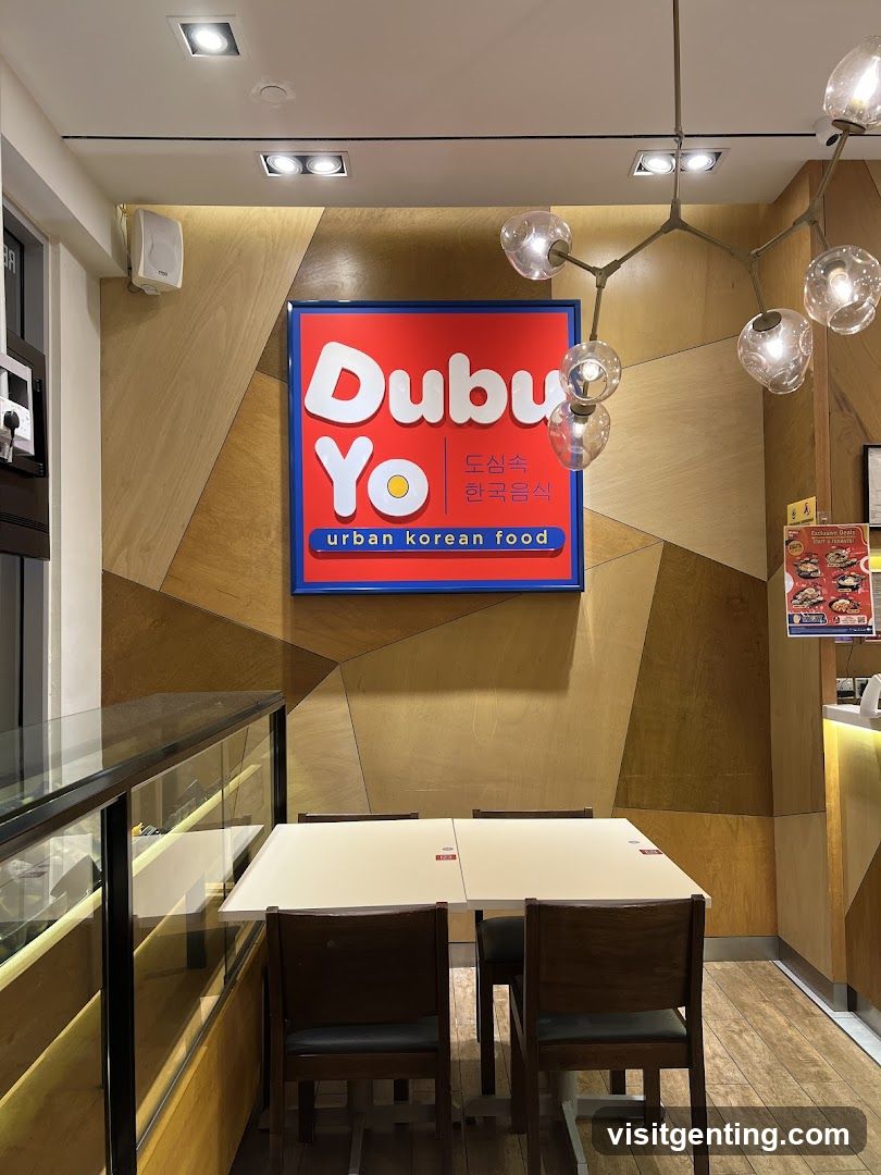 Dubu Yo Restaurant Interior
