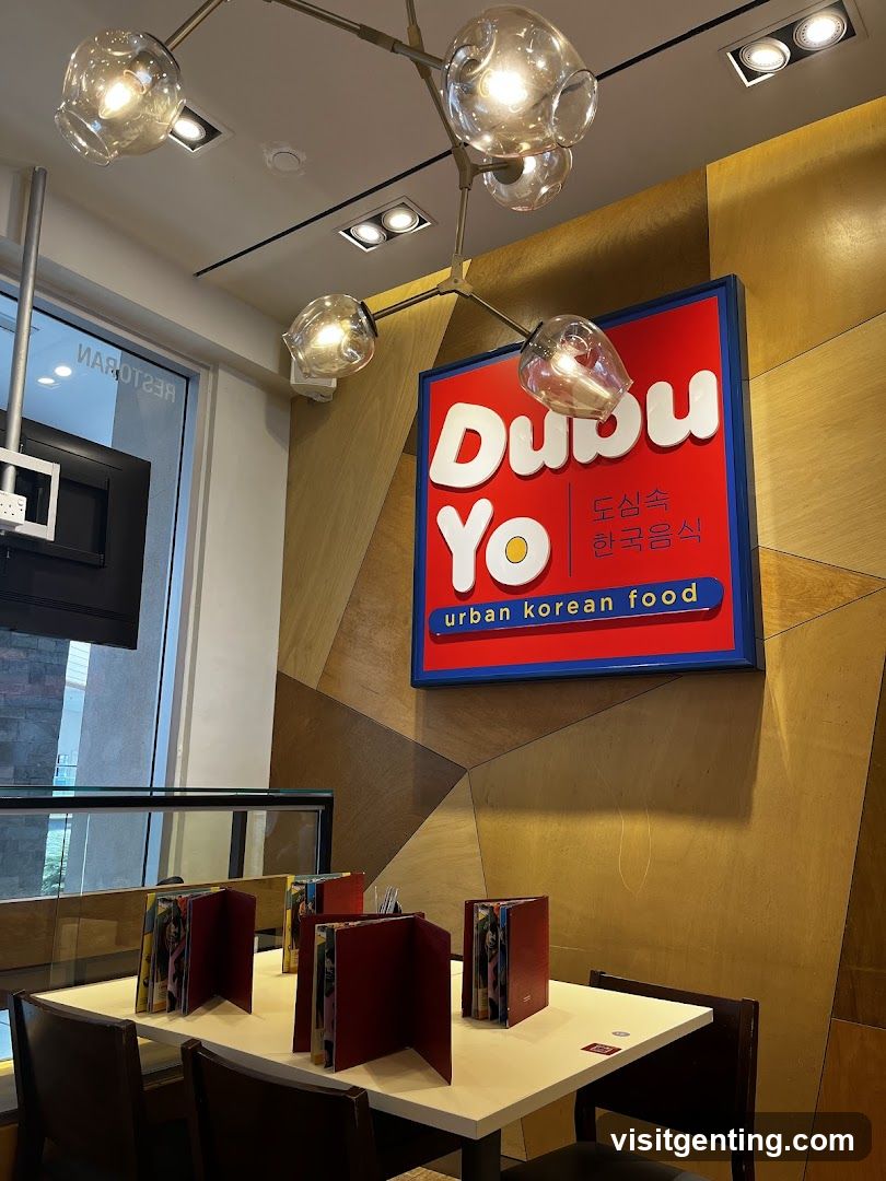 Dubu Yo Restaurant Interior