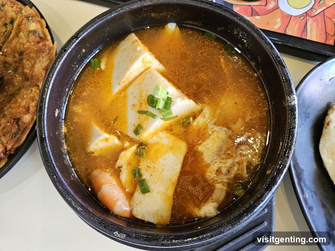 Food dish in ceramic bowl