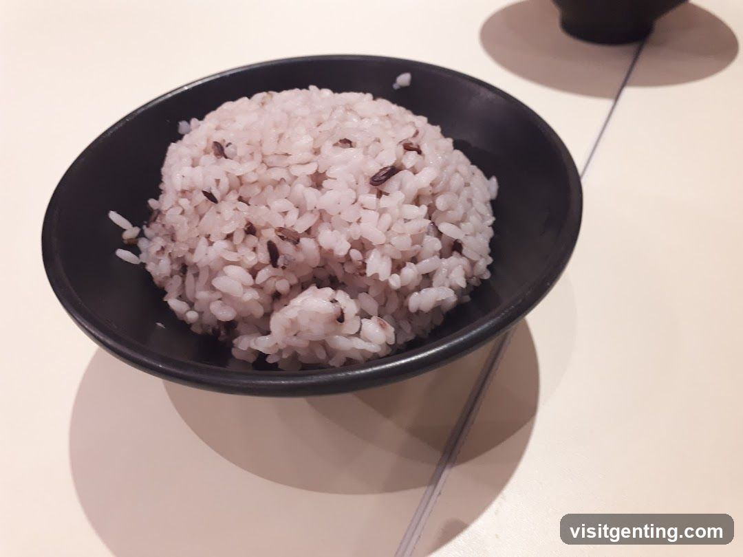 Rice in a bowl