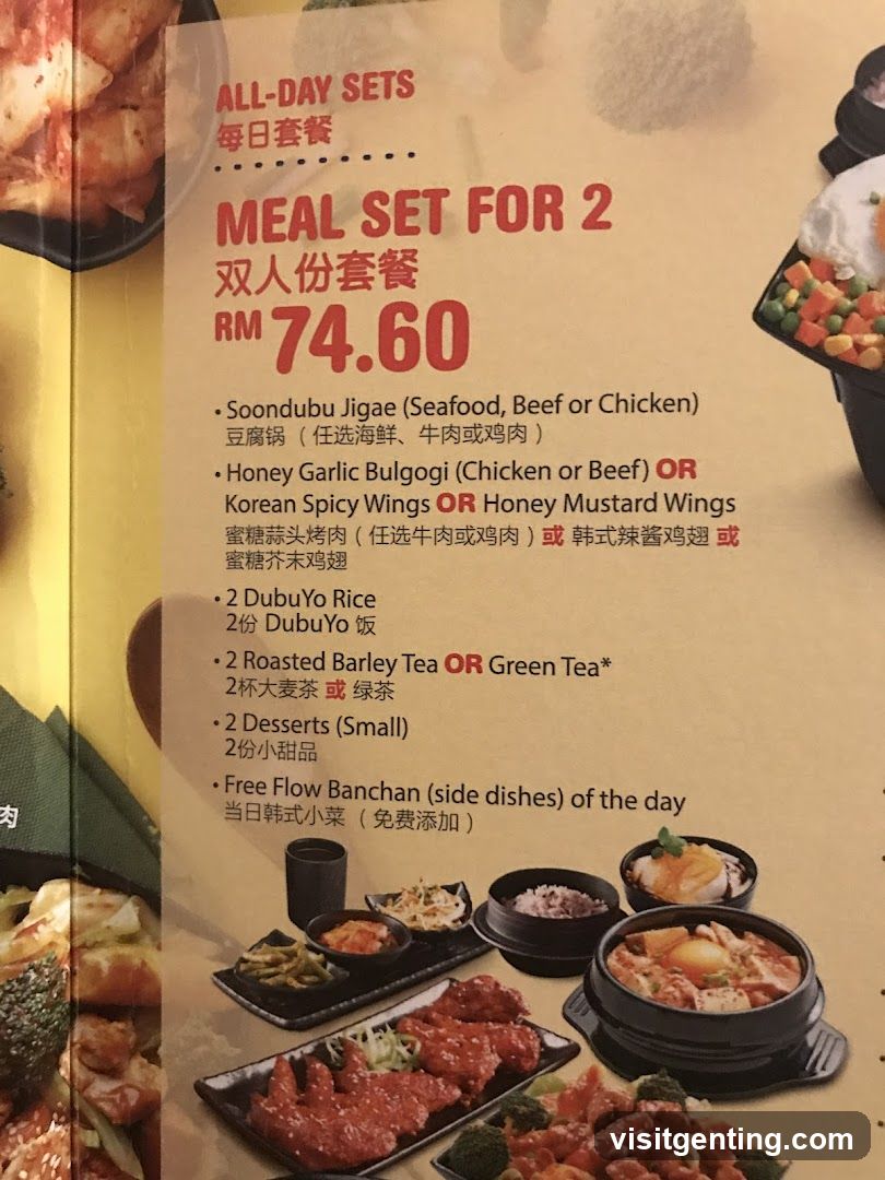 All-Day Sets Menu