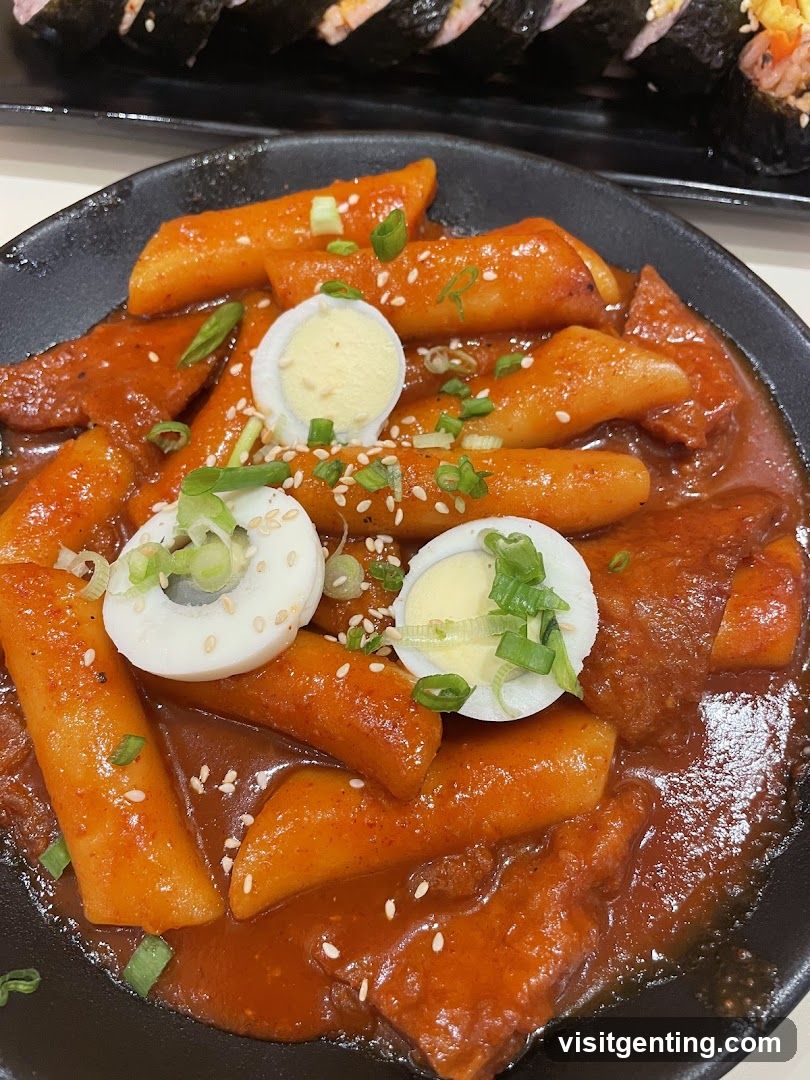 Tteokbokki Dish