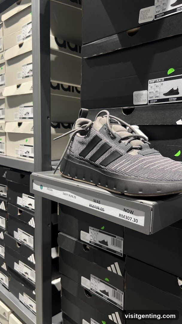 Adidas Shoe Display