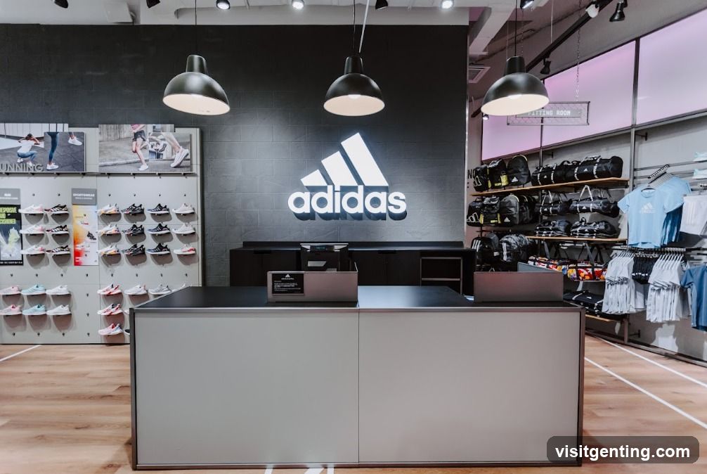 Adidas Store Interior