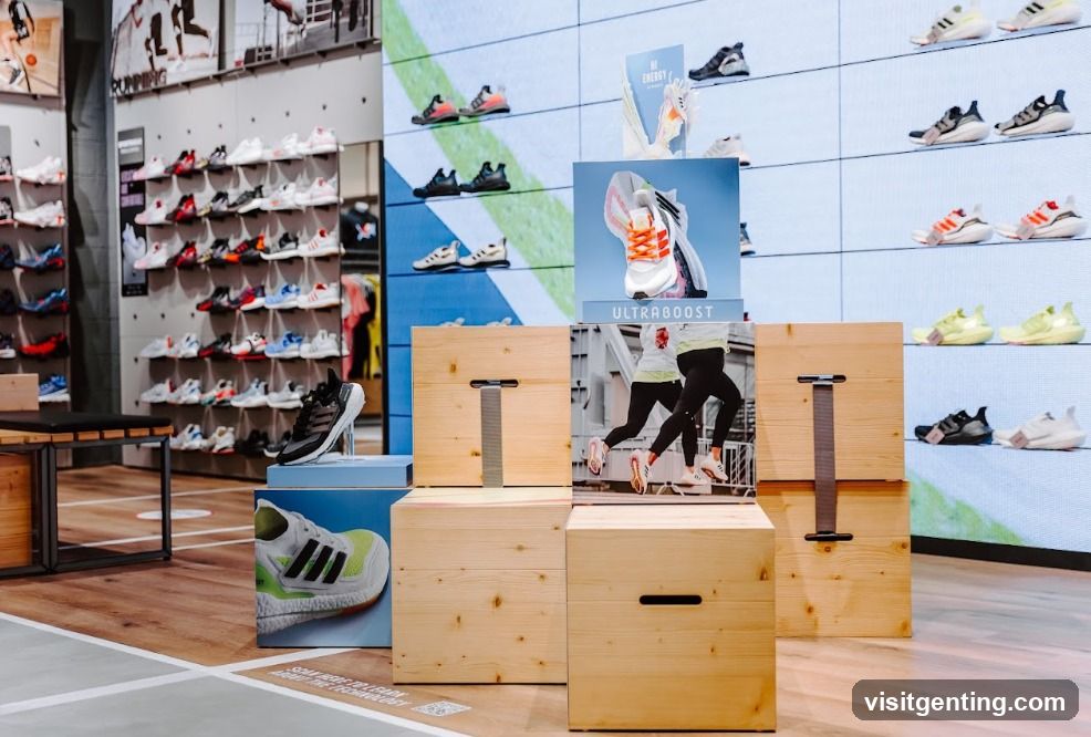 Adidas Store Interior