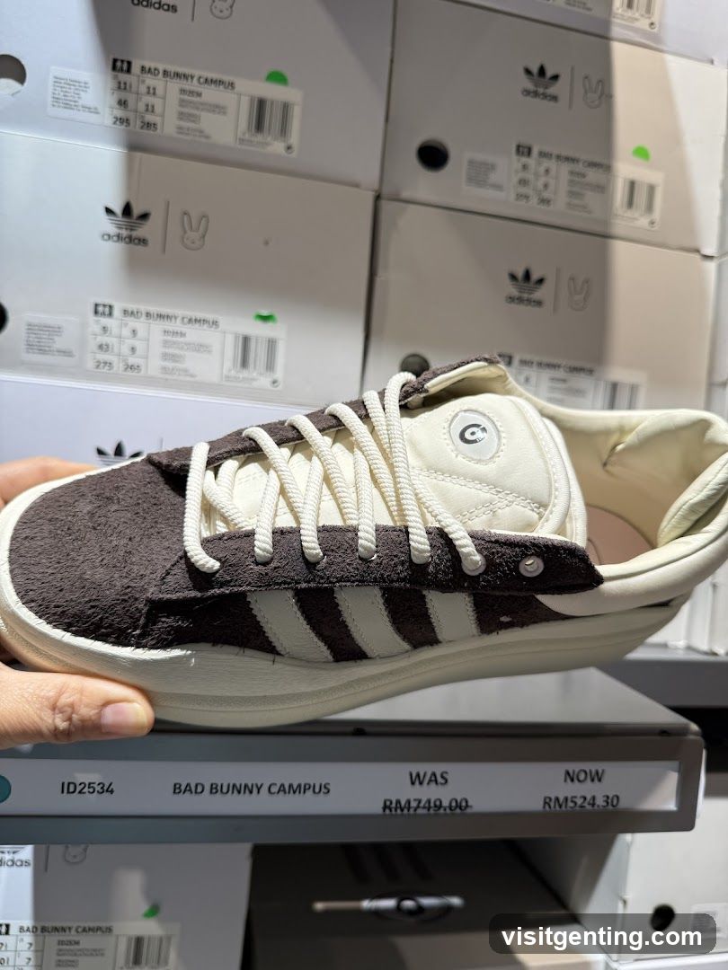 Adidas Shoe Display