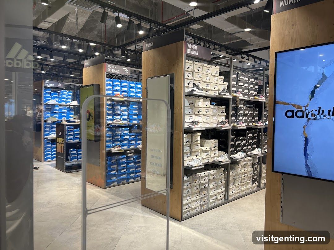 Adidas Store Interior