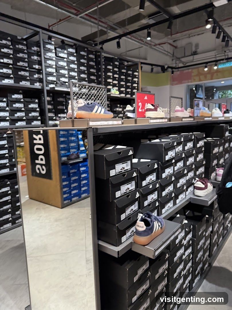 Adidas Shoe Store Interior