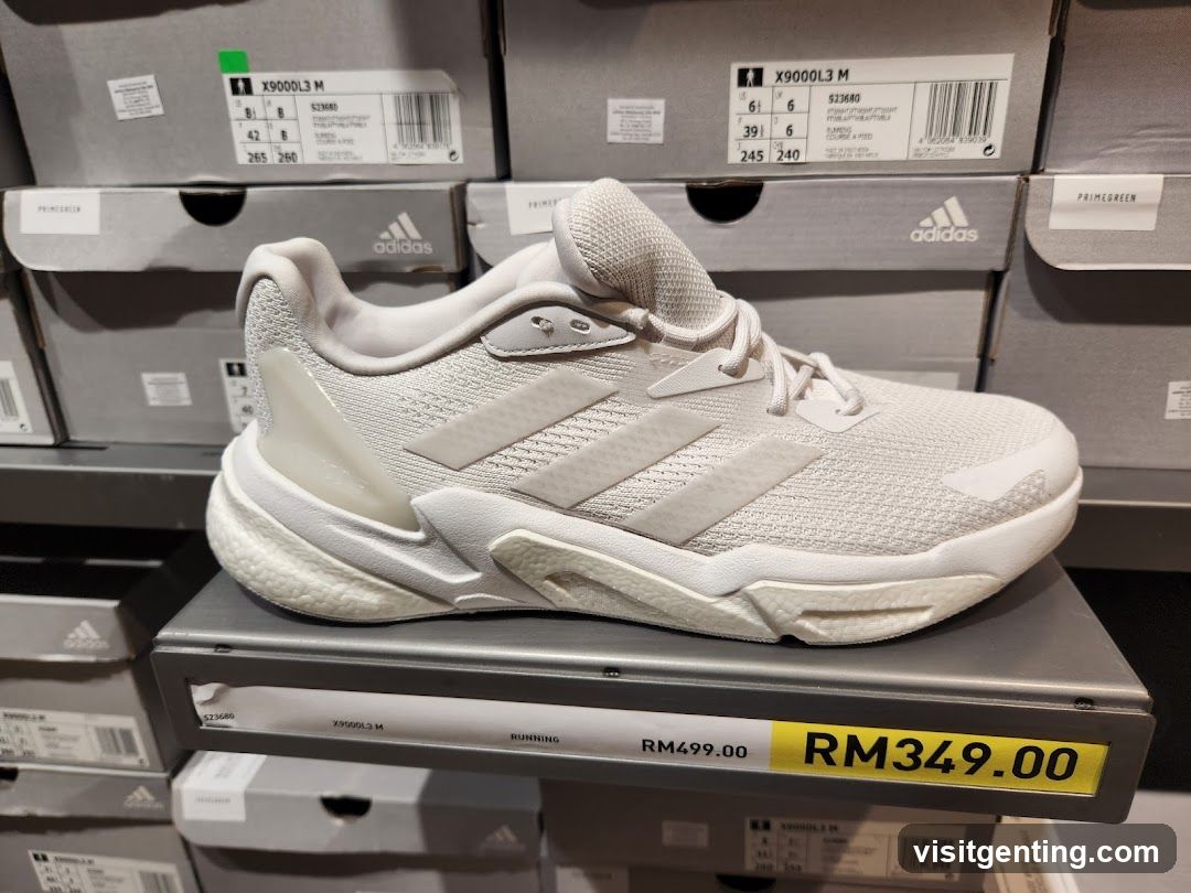 Adidas Shoe Display