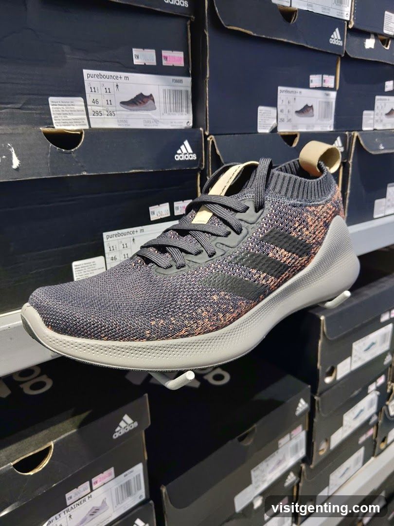 Adidas Shoe Display