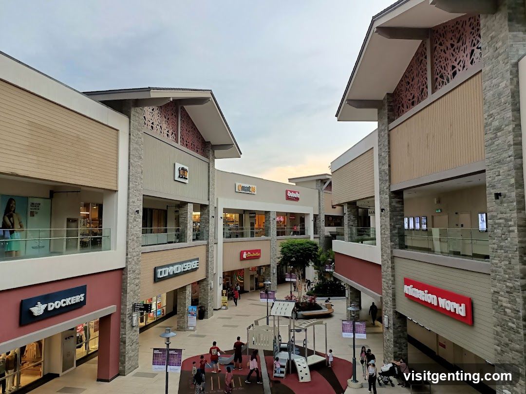Shopping Mall Exterior View