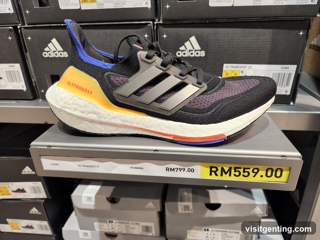 Adidas Shoe Display