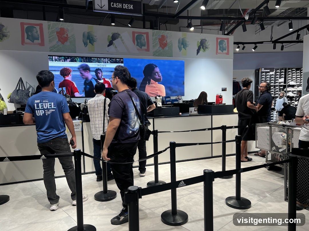 Adidas Store Interior