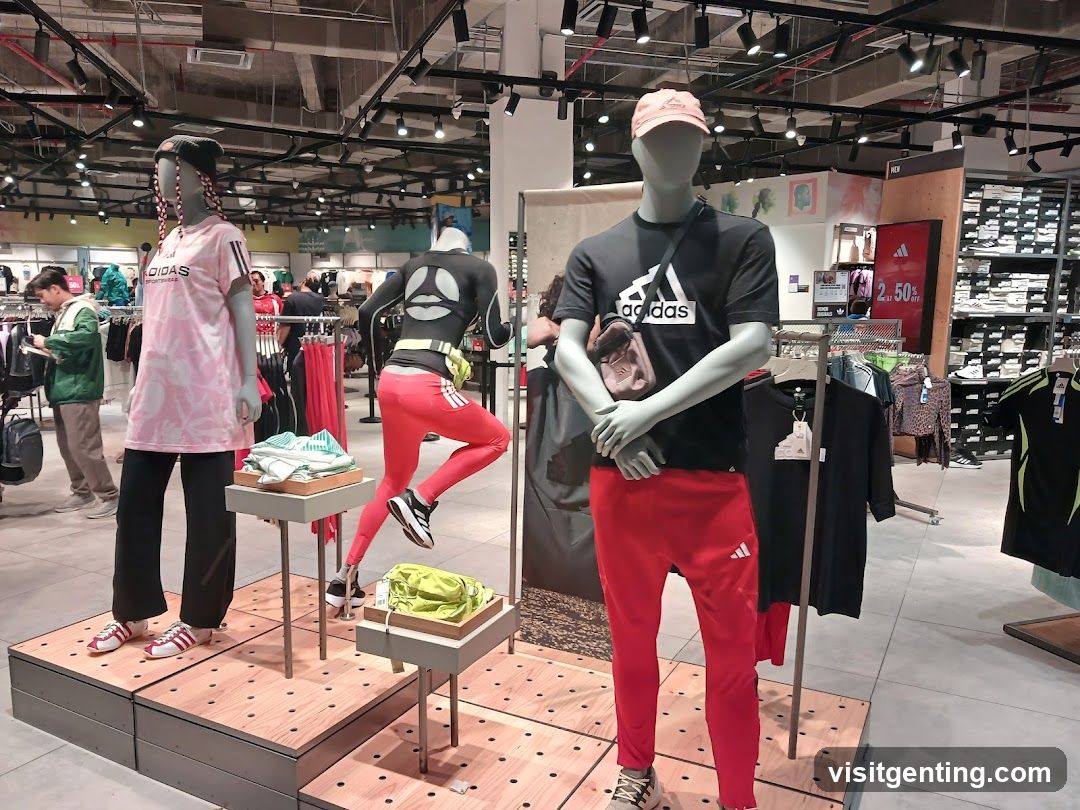 Adidas Store Interior