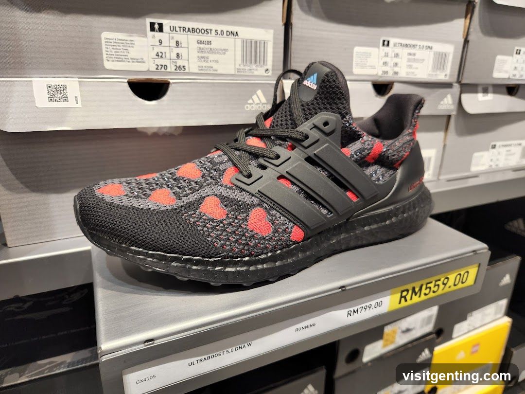 Adidas Shoe Display