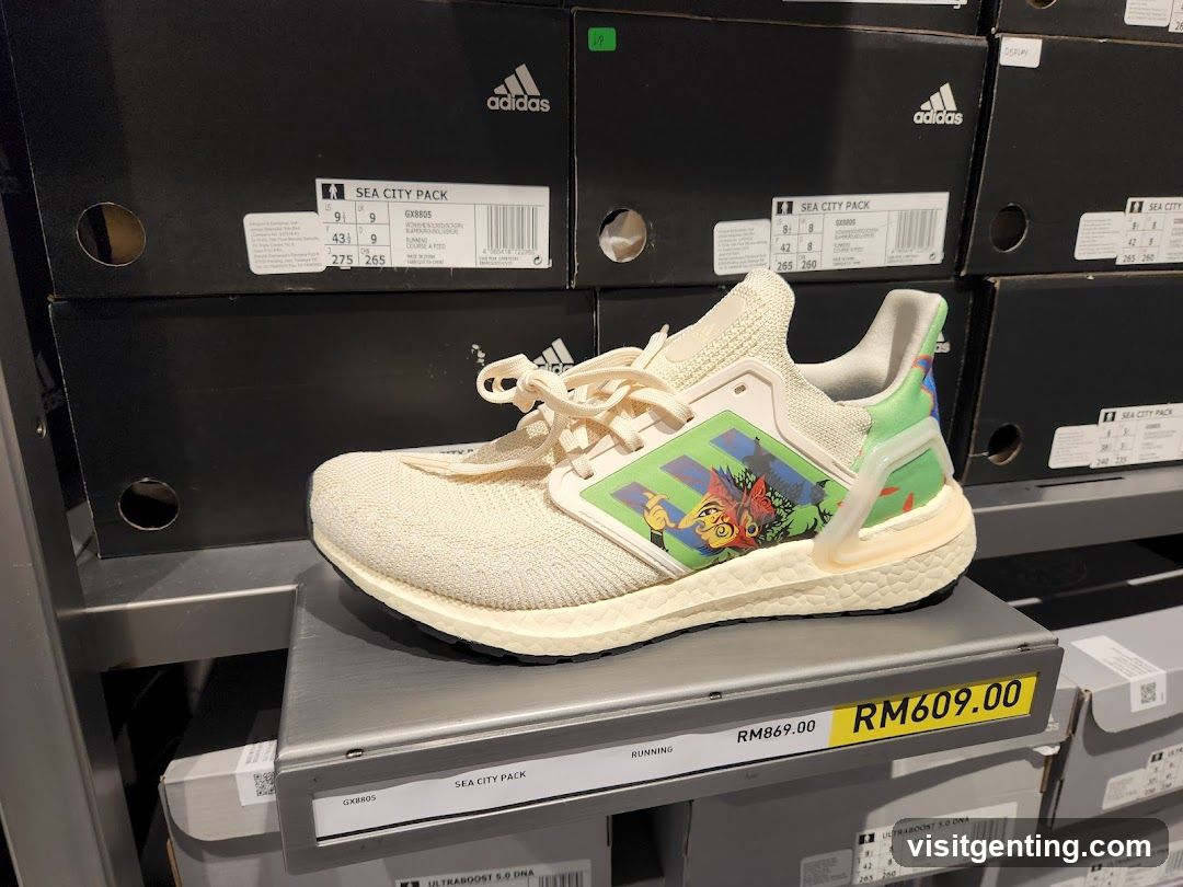 Adidas Shoe Display