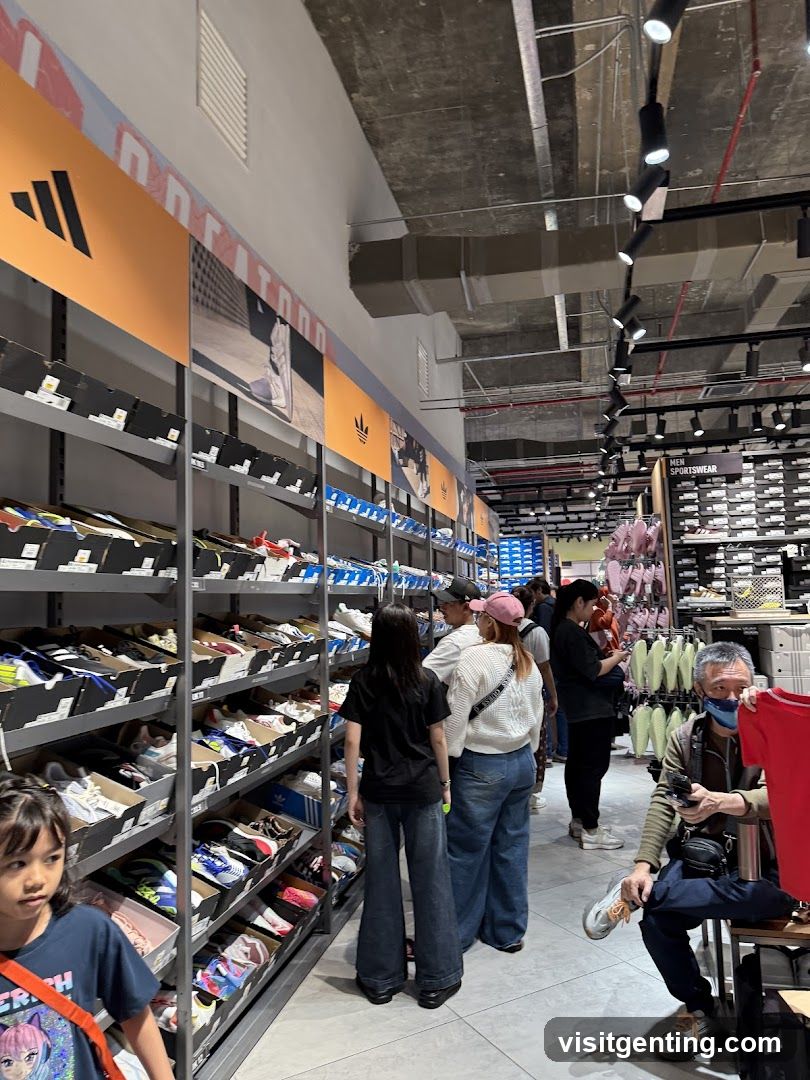 Adidas Store Interior
