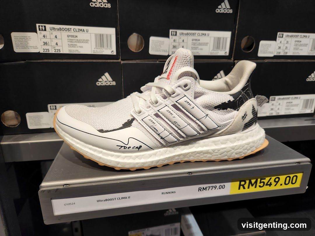 Adidas Shoe Display