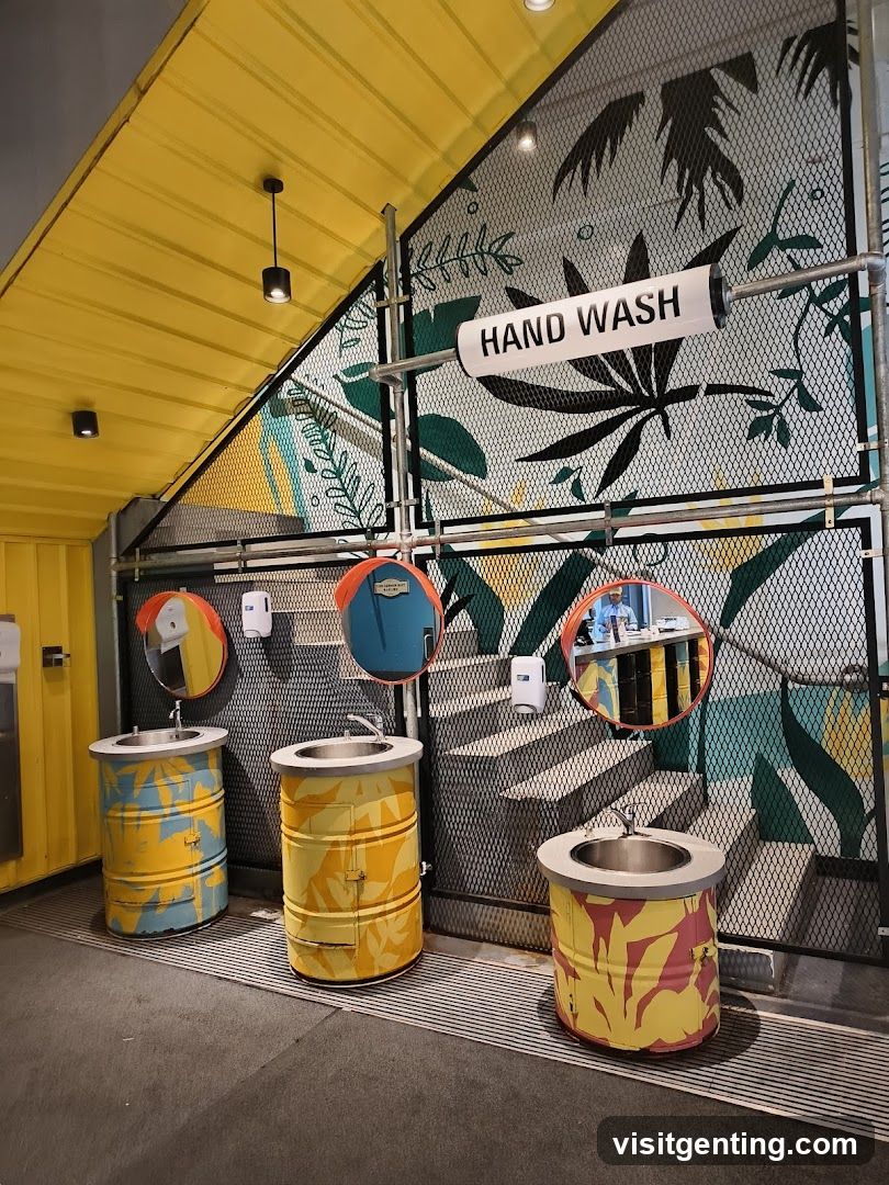 Hand Wash Area