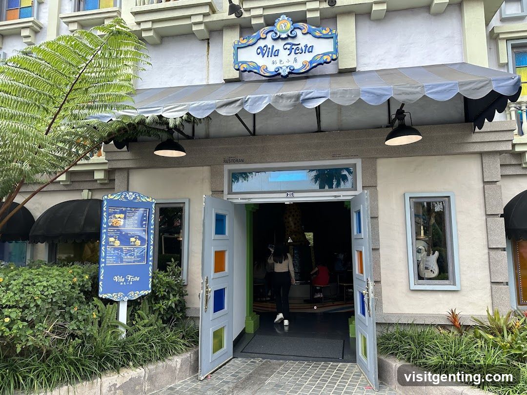 Vila Festa Restaurant Entrance
