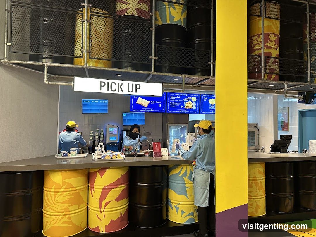 Restaurant Pickup Counter Interior