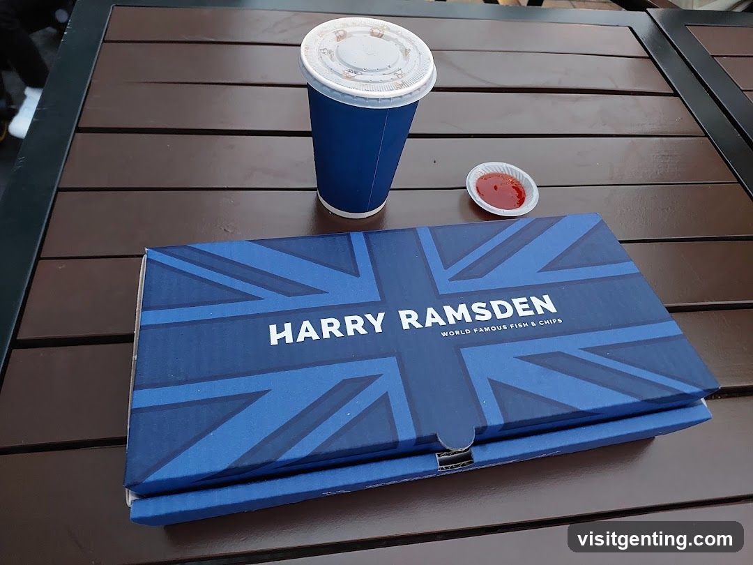 Harry Ramsden Fish & Chips Meal