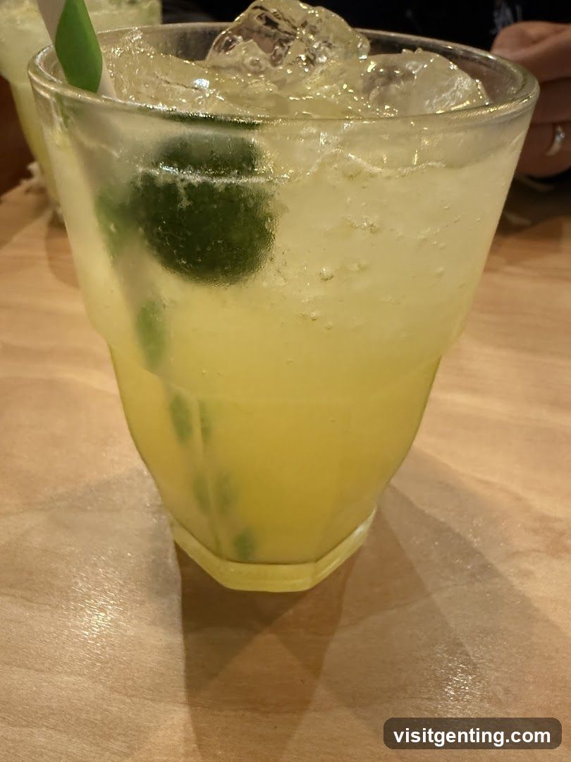 Cocktail on Table