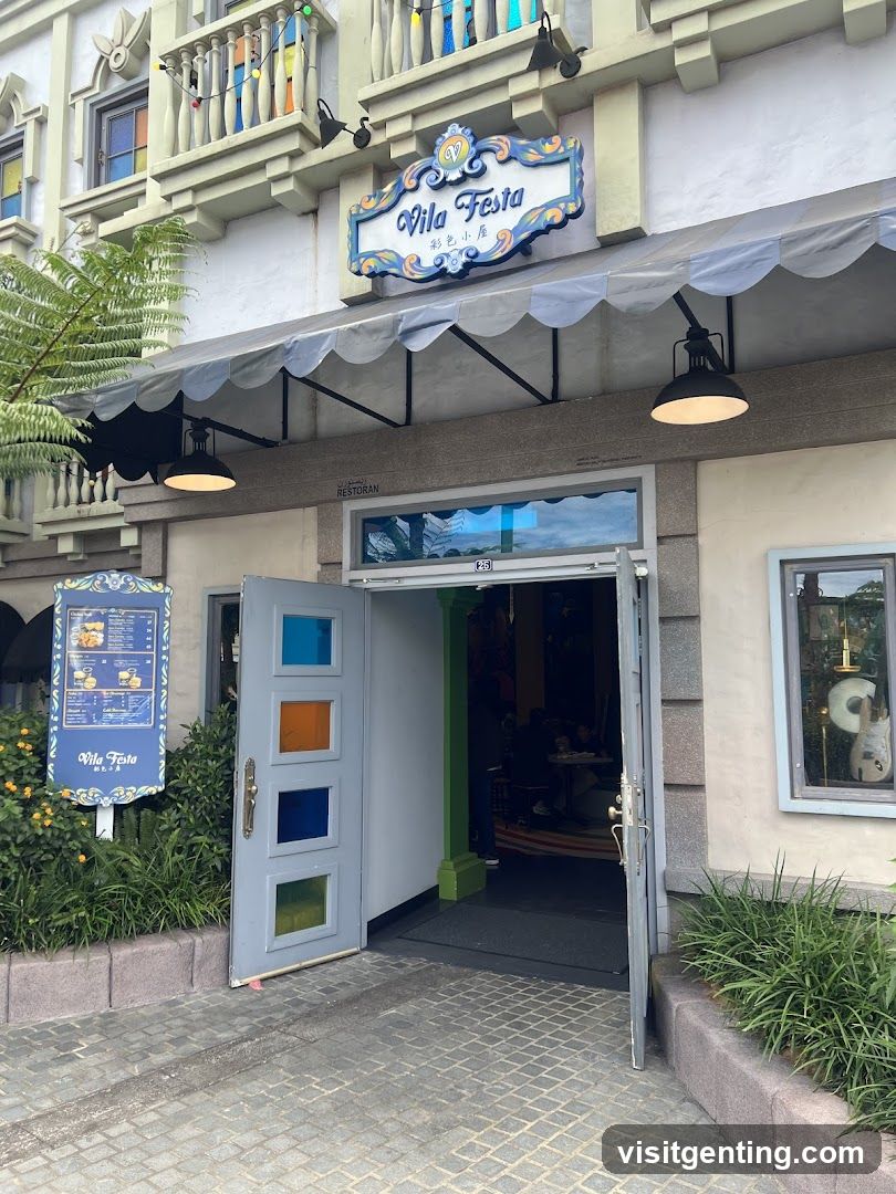 Vila Festa Restaurant Entrance